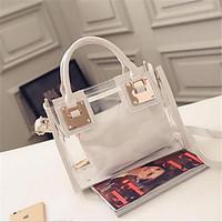 women pu casual outdoor tote gold white black silver blushing pink