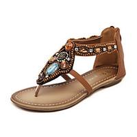 womens sandals spring summer fall gladiator comfort novelty pu outdoor ...