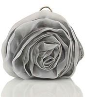 Women Silk Wedding Evening Bag Beige / Pink / Silver / Black / Ivory