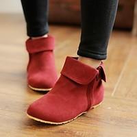 womens spring fall winter fashion boots dress flat heel zipper black g ...