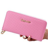 Women PU Polyester Formal Sports Casual Office Career Shopping Outdoor Wallet All Seasons