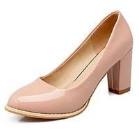 Women\'s Shoes Chunky Heel Heels / Basic Pump / Round Toe Heels Office Career / Party Evening / Dress