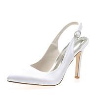 Women\'s Shoes Satin Stiletto Heel Pointed Toe Pumps/Heels Wedding Shoes More Colors available