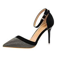 womens heels spring summer comfort leather dress stiletto heel buckle