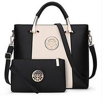 Women PU Office Career Bag Sets