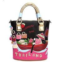 Women PU Casual Tote