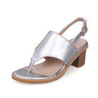 Women\'s Heels Spring / Fall / Winter Platform / Comfort Customized Materials / Leatherette Wedding / Dress / Casual Chunky Heel Buckle