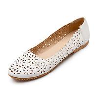 Women\'s Shoes Flat Heel Comfort / Round Toe Flats Dress / Casual Black / Blue / Pink / White