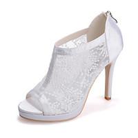 womens shoes stiletto heel peep toe sandals weddingparty evening black ...