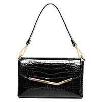 Women Patent Leather Casual Shoulder Bag