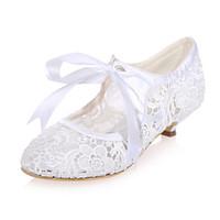 womens spring summer fall lace wedding party evening low heel black pi ...