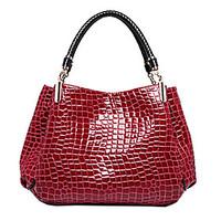 Women Patent Leather Formal / Office Career Tote