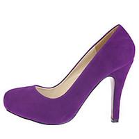 womens shoes suede stiletto heel heelsround toe pumpsheels weddingpart ...