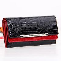 Women Cowhide Casual Clutch Wristlet All Seasons