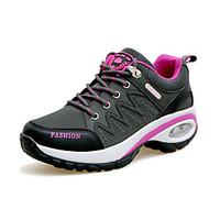 womens sneakers spring fall comfort pu athletic flat heel lace up purp ...