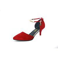 womens heels spring summer comfort fabric outdoor casual stiletto heel ...