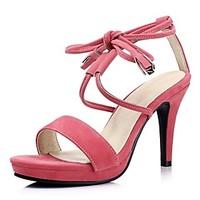 Women\'s Shoes Stiletto Heel / Platform / Ankle Strap Sandals Office Career / Party Evening / Dress