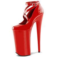 womens shoes patent leather spring summer fall heels platform round to ...