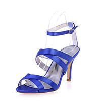 Women\'s Shoes Satin Stiletto Heel Open Toe Sandals Wedding/Party Evening Shoes More Colors available