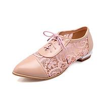 womens shoes synthetic low heel pointed toe oxfords casual blackpinkwh ...