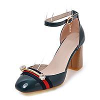 womens heels spring summer dorsay two piece comfort leatherette outdoo ...