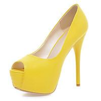 Women\'s Shoes Summer / Fall Heels / Peep Toe / Platform Heels / Sandals Office Career / Party Evening / Dress/B-13