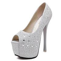 Women\'s Wedding Shoes Heels/Peep Toe/Platform Heels Wedding/Party Evening