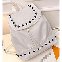 Women PU Casual Backpack