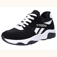 womens sneakers fall winter comfort pu casual low heel black purple re ...