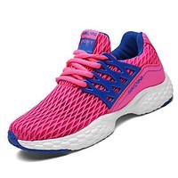 Women\'s Athletic Shoes Comfort PU Spring Fall Casual Flat Heel Blushing Pink Black Flat
