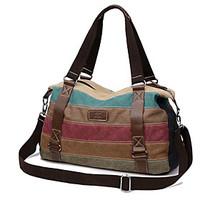 women canvas casual outdoor tote multi color