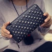 Women PU Casual Outdoor Wallet All Seasons