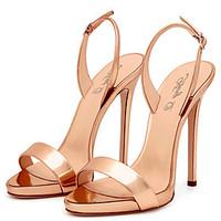 womens sandals spring summer fall slingback pu wedding office career d ...