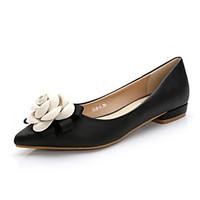 Women\'s Flats Spring / Summer / Fall Comfort / Pointed Toe / Closed Toe Casual Flat Heel Flower Walking