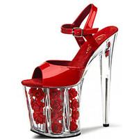 Women\'s Heels Summer / Fall Heels / Sandals Patent Leather Wedding / Party Evening / Dress Stiletto HeelCrystal Heel /