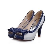 womens shoes leatherette stiletto heel heels peep toe platform sandals ...