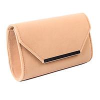 Women Suede Formal Event/Party Wedding Shoulder Bag Clutch Handbag