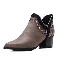 womens shoes fall winter fashion boots motorcycle boots pointed toe bo ...