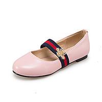 womens flats spring summer fall ballerina pu casual flat heel gore bla ...