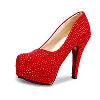 womens heels summer heels pu casual stiletto heel sequin red silver ot ...