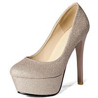Women\'s Shoes Stiletto Heel Round Toe Platform Pump More Color Available