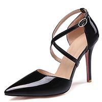 womens shoes stiletto high heel pointed toe dorsay ankle strap pump mo ...