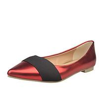 womens flats spring comfort pu casual flat heel