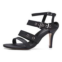 womens sandals spring summer slingback club shoes leatherette party ev ...