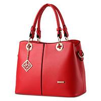 Women\'s Fashion Casual PU Leather Messenger Shoulder Bag/Totes