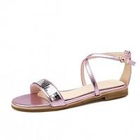 womens sandals comfort leatherette summer office career party evening  ...