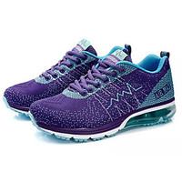 womens athletic shoes comfort pu spring fall outdoor lace up flat heel ...