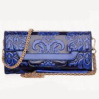 Women PU Casual / Event/Party / Outdoor Shoulder Bag / Clutch / Wallet - Blue / Green / Brown / Red