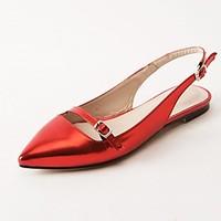 womens shoes flat heel pointed toe sling back flats shoes more colors  ...