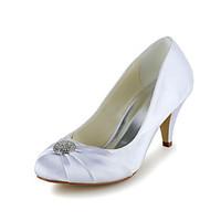 Women\'s Shoes Round Toe Stiletto Heel Satin Pumps Shoes More Colors available